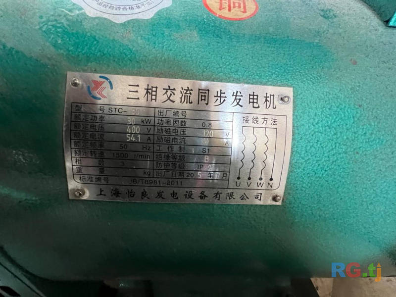 Дизел генератор движок